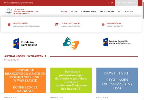 Uczelnia Społeczno-Medyczna w Warszawie